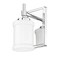 Z-Lite Cadoc 1 Light Wall Sconce, 4.5in. W x 8.75in. H, Chrome 622-1S-CH - alternate 8